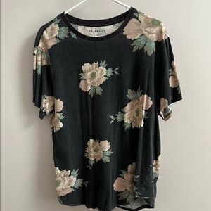 PacSun Black Relaxed Short Sleeve Tee